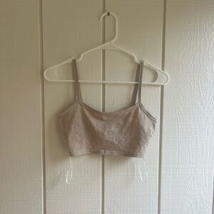 H&M Beige Crop Top